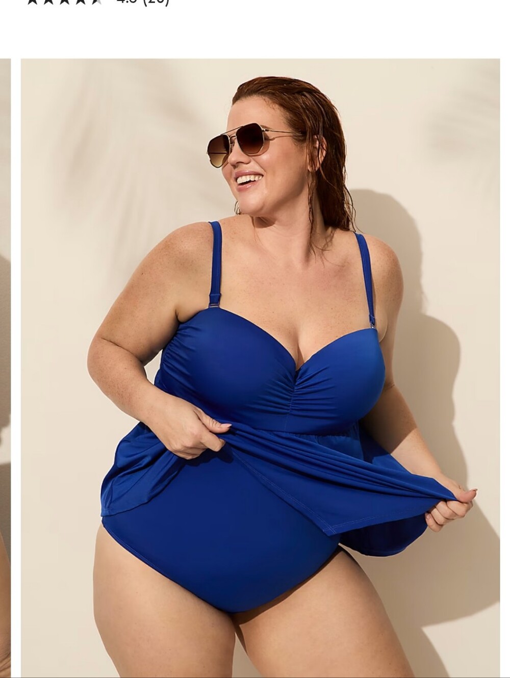 Lane Bryant Casique Ultra High-Waist Swim Brief